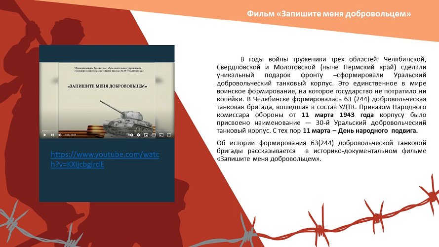 «Наши ровесники в годы войны»